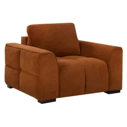 Marshmallow-Style Armchair - Rust
