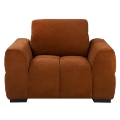 Marshmallow-Style Armchair - Rust