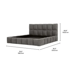 Marshmallow-Style King Bed (78