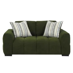 Marshmallow-Style Loveseat - Green