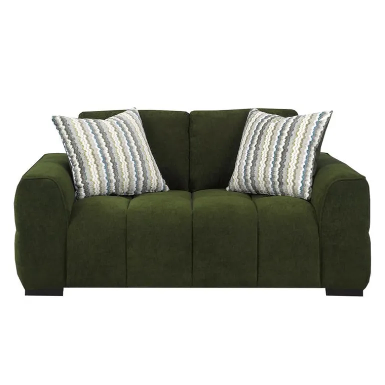 Marshmallow-Style Loveseat - Green