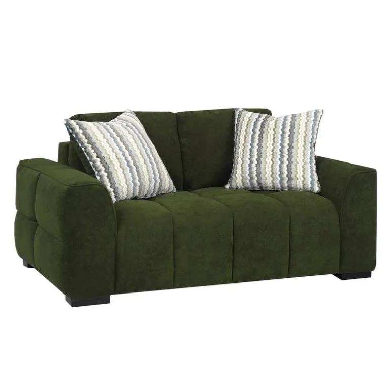 Marshmallow-Style Loveseat - Green