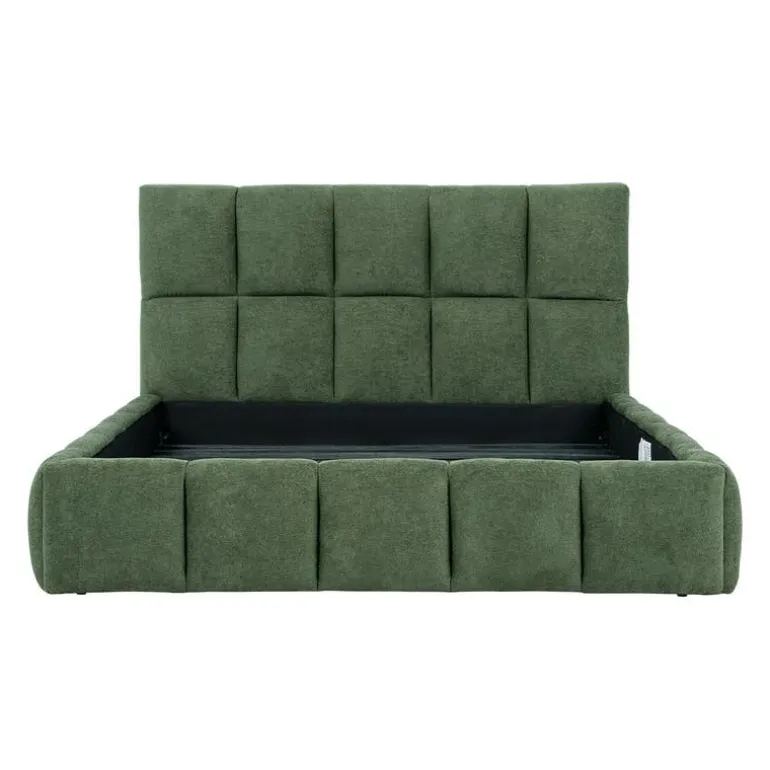 Marshmallow-Style Queen Bed (60") - Green