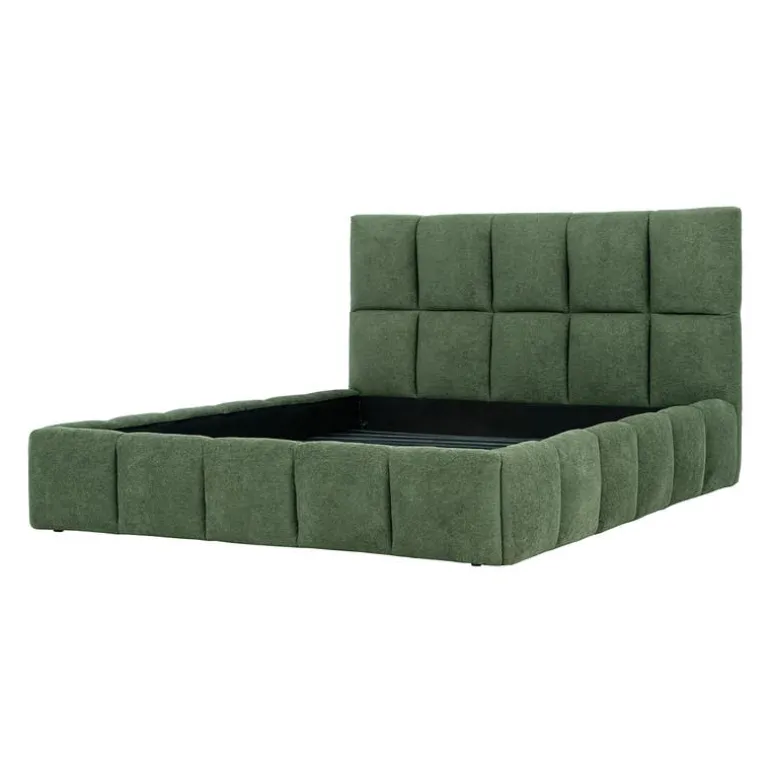 Marshmallow-Style Queen Bed (60") - Green