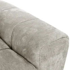 Marshmallow-Style Sectional with Left-Side Chaise - Grey