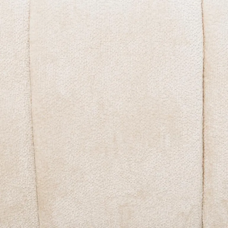 Marshmallow-Style Sectional with Right-Side Chaise - Cream