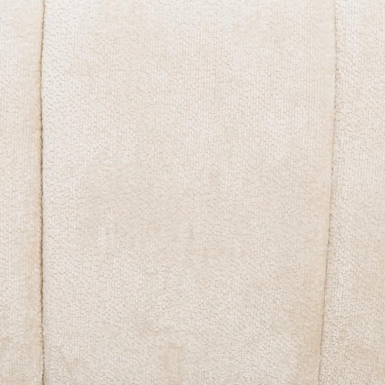 Marshmallow-Style Sectional with Left-Side Chaise - Cream