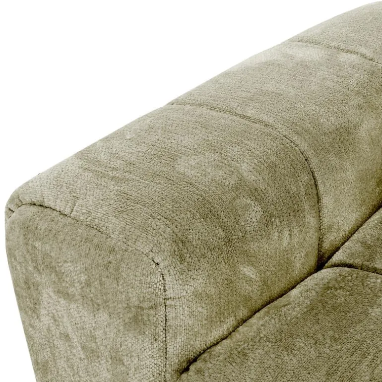 Marshmallow-Style Sectional with Right-Side Chaise - Sage
