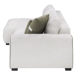 Marshmallow-Style Sectional with Left-Side Chaise