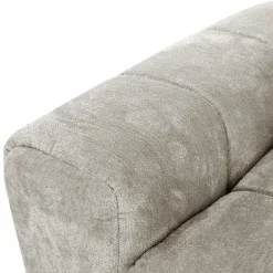 Marshmallow-Style Sectional with Right-Side Chaise - Grey
