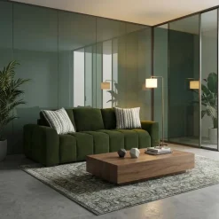 Marshmallow-Style Sofa - Green