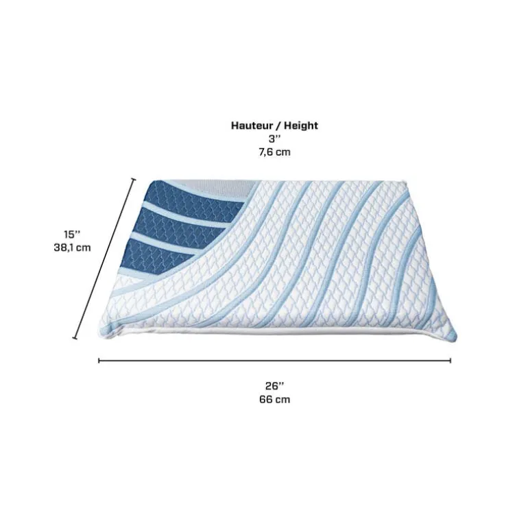 Memory Foam Pillow (3”) - Queen Size