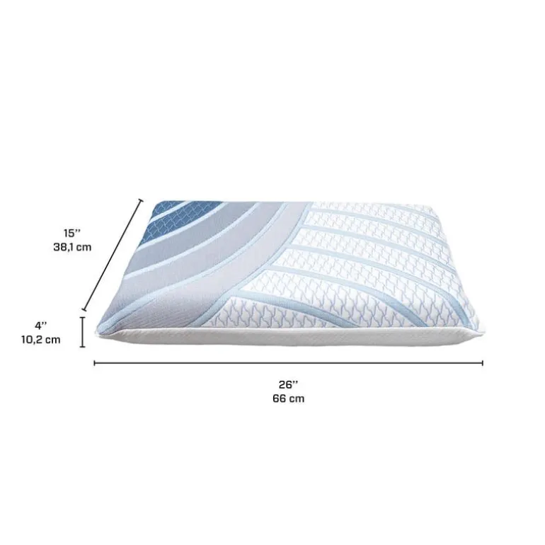 Memory Foam Pillow (4”) - Queen Size