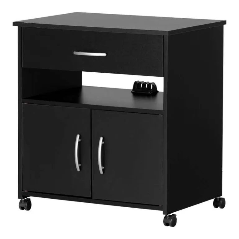 Microwave Cart on Wheels - South Shore
