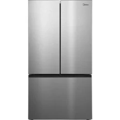 Midea 26,5 Cu. Ft. 36 In Refrigerator Stainless Bottom Freezer, French door - MRF27I6BST