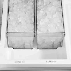 Midea 31.7 Cu. Ft. 36 In Refrigerator Stainless Bottom Freezer, French door - MRF32I6BST