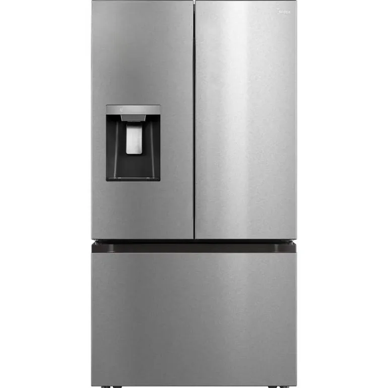 Midea 29.3 Cu. Ft. 36 In Refrigerator Stainless Bottom Freezer, French door - MRF29D2AST