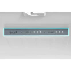 Midea 18 Cu Ft 30 In Refrigerator Stainless Bottom Freezer, French door - MRF18B4AST