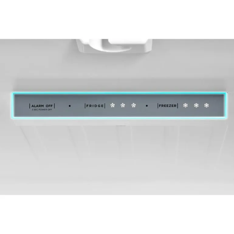 Midea 18 Cu Ft 30 In Refrigerator Stainless Bottom Freezer, French door - MRF18B4AST