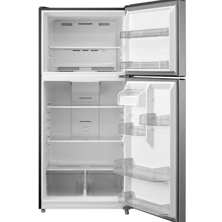 Midea 18.1 Cu. Ft. 30" Refrigerator Stainless Steel Top Freezer - MRT18D3BST