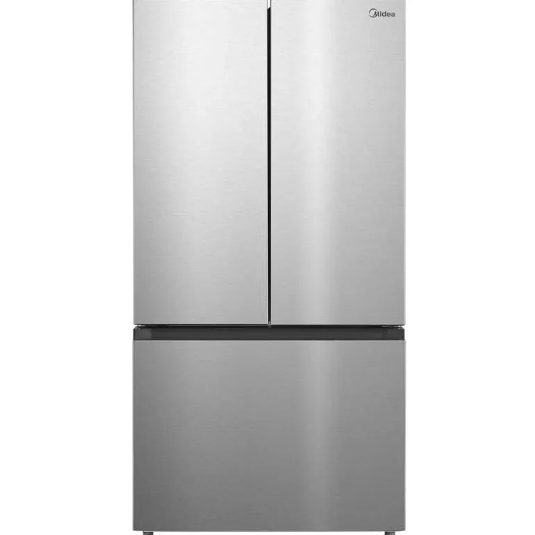 Midea 22,5 Cu. Ft. 33" Refrigerator Stainless Steel Bottom Freezer, French door - MRF23I7AST