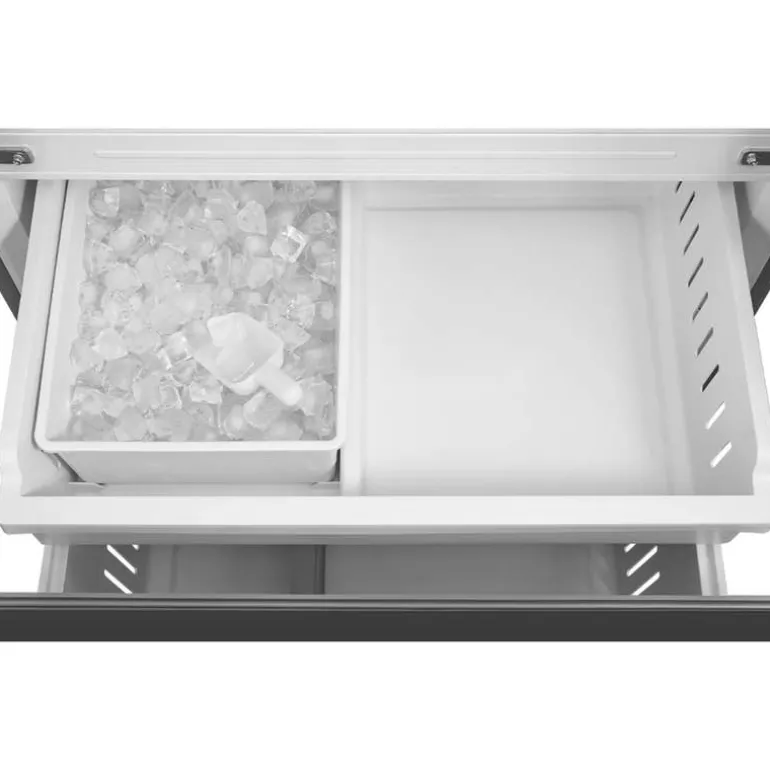 Midea 22,5 Cu. Ft. 33" Refrigerator Stainless Steel Bottom Freezer, French door - MRF23I7AST
