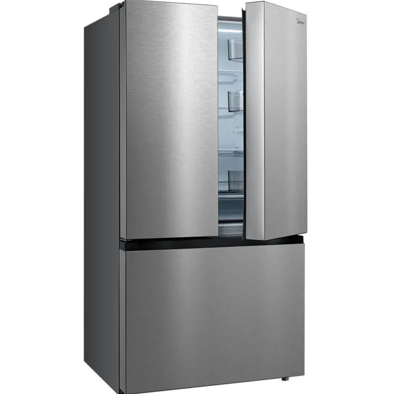 Midea 22,5 Cu. Ft. 33" Refrigerator Stainless Steel Bottom Freezer, French door - MRF23I7AST