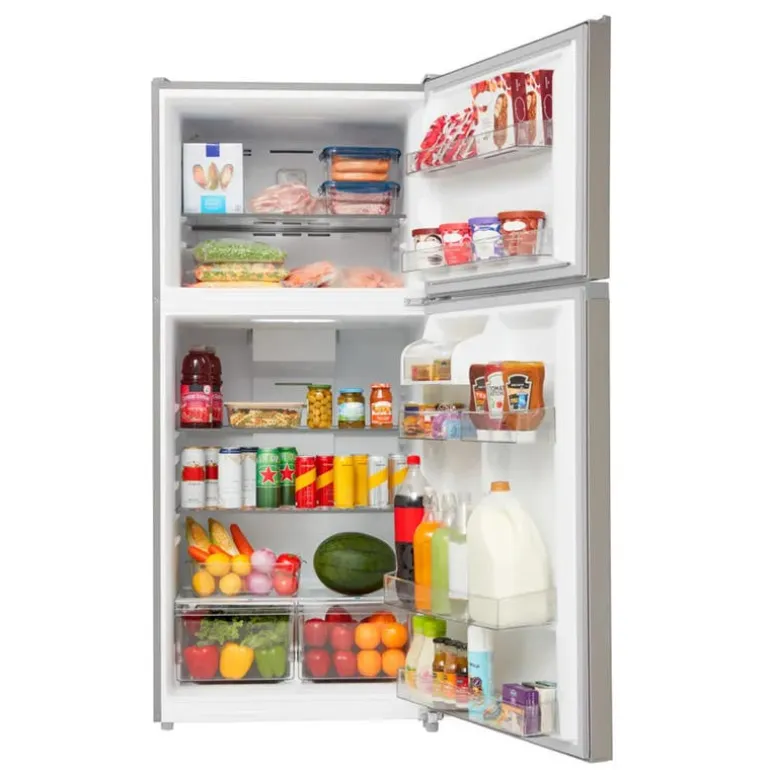 Midea 20,5 Cu. Ft. 30" Refrigerator Stainless Top Freezer - MRT21D2BST