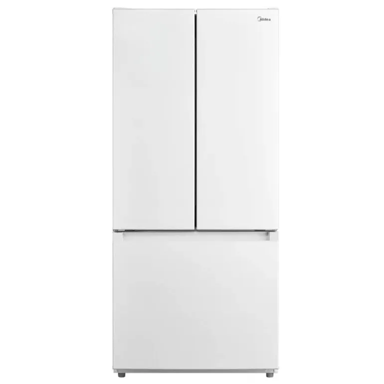 Midea 18,4 Cu. Ft. 30" Refrigerator White Bottom Freezer, French door - MRF18B4AWW