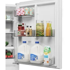 Midea 18.7 Cu. Ft. 30" Refrigerator White Bottom Freezer - MRB19B7AWW
