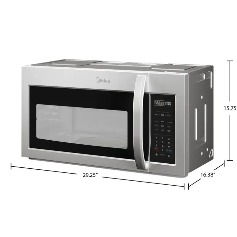 Midea Microwave Oven, Stainless, 1000 W, 300 - MMO19S14ASTC