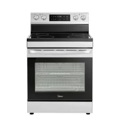 Midea Range Stainless Steel 30" Electric Glass-Ceramic - MER30B14ASTC