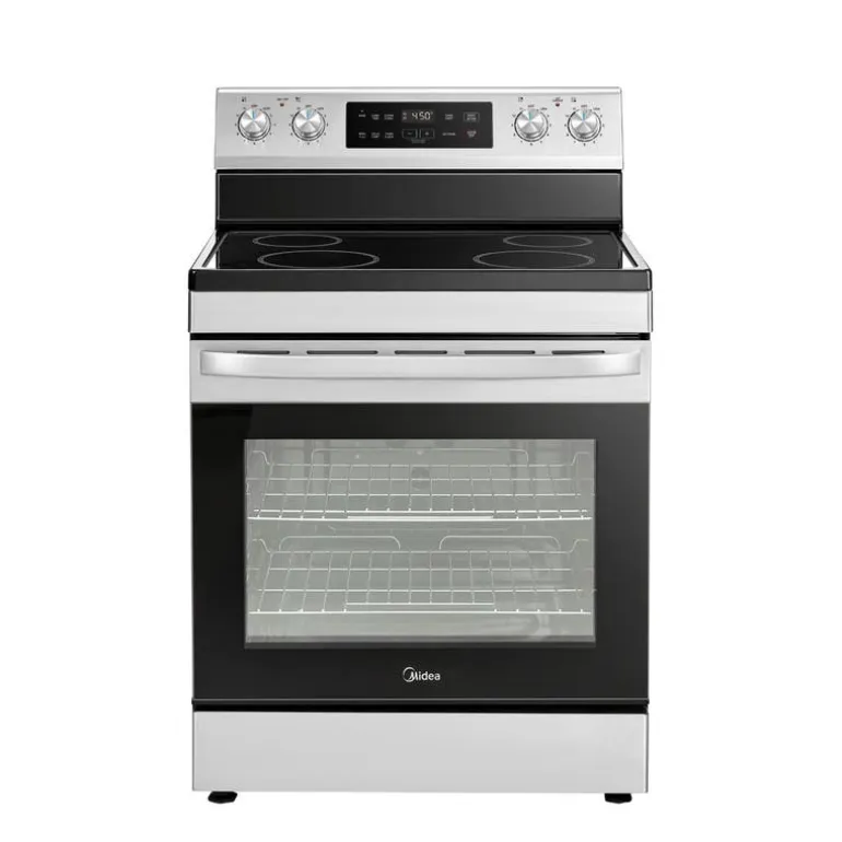 Midea Range Stainless Steel 30" Electric Glass-Ceramic - MER30B14ASTC