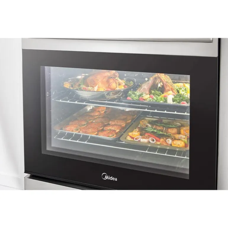 Midea Range Stainless Steel 30" Electric Glass-Ceramic - MER30B14ASTC