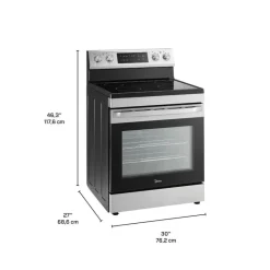 Midea Range Stainless Steel 30