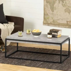 Modern Industrial Coffee Table - South Shore