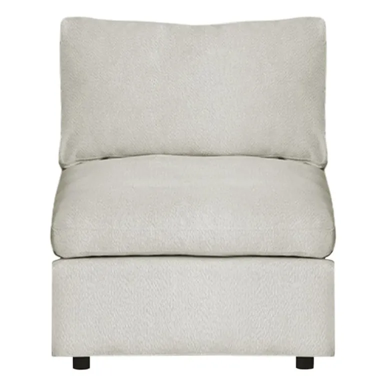 Modular Armless Chair - Beige
