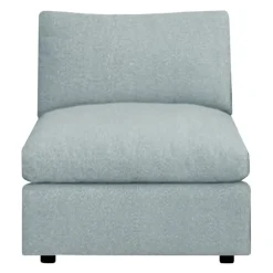 Modular Armless Chair - Grey
