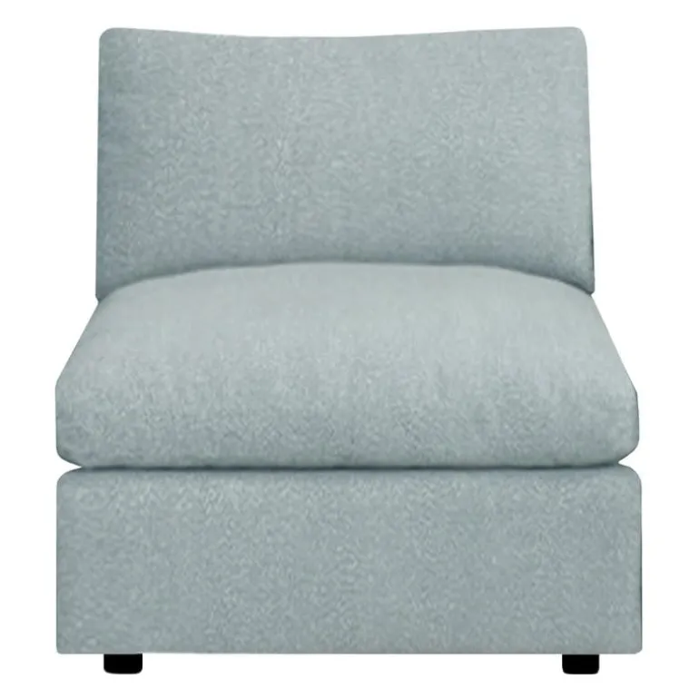 Modular Armless Chair - Grey