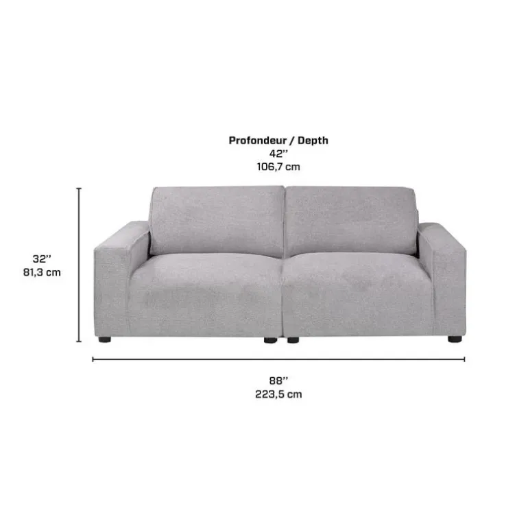 Modular Loveseat - 2 pcs