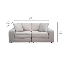 Modular Loveseat - 2 pcs