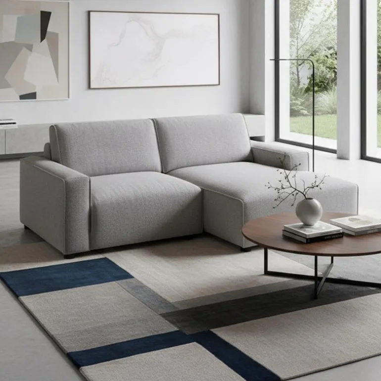 Modular Loveseat with Chaise on the Right - 2 pcs
