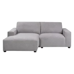 Modular Loveseat with Chaise on the Left - 2 pcs
