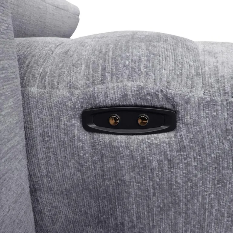 Modular Loveseat with Power Sliders and Console - 3 pcs