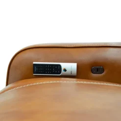 Modular Power Reclining Loveseat with Built-In Speakers, Massage & Heat - 2 pcs