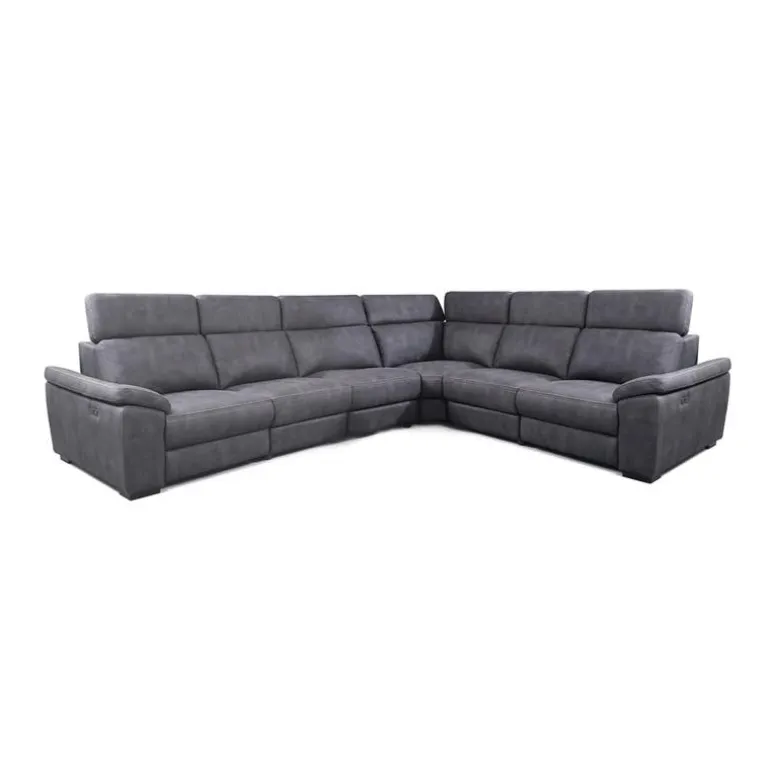 Modular Power Reclining Sectional with Adjustable Headrests - 6 pcs