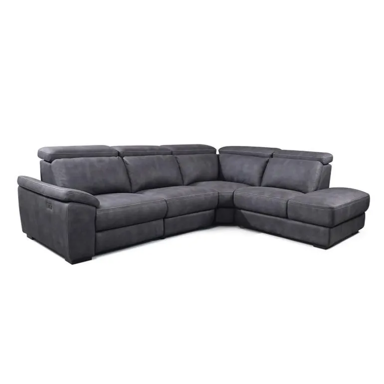 Modular Power Reclining Sectional with Adjustable Headrests - 4 pcs