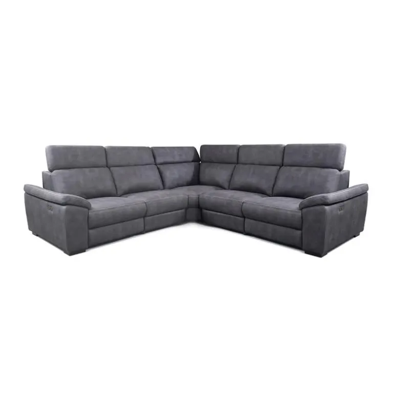 Modular Power Reclining Sectional with Adjustable Headrests - 5 pcs