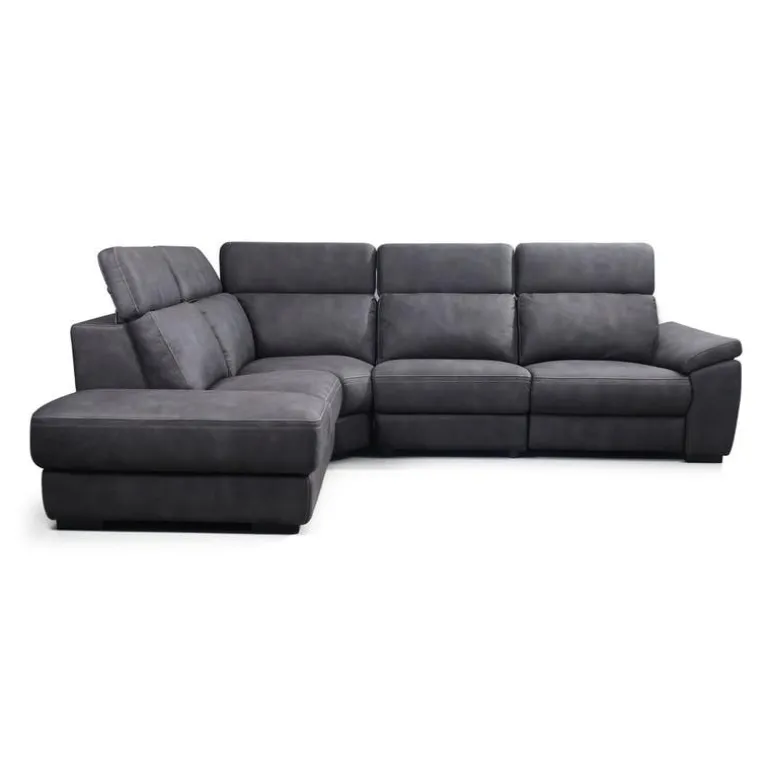 Modular Power Reclining Sectional with Adjustable Headrests - 4 pcs