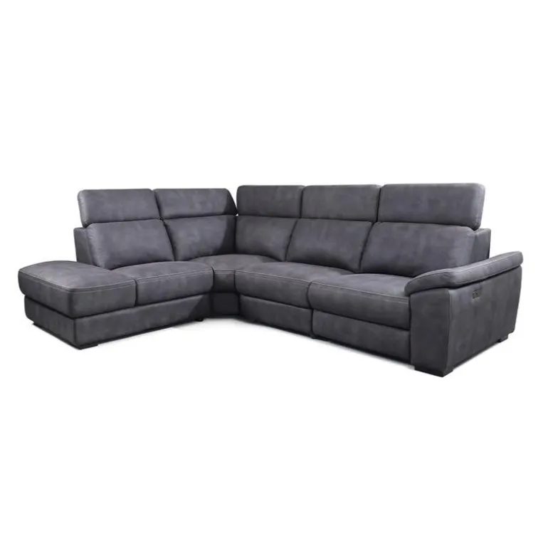Modular Power Reclining Sectional with Adjustable Headrests - 4 pcs